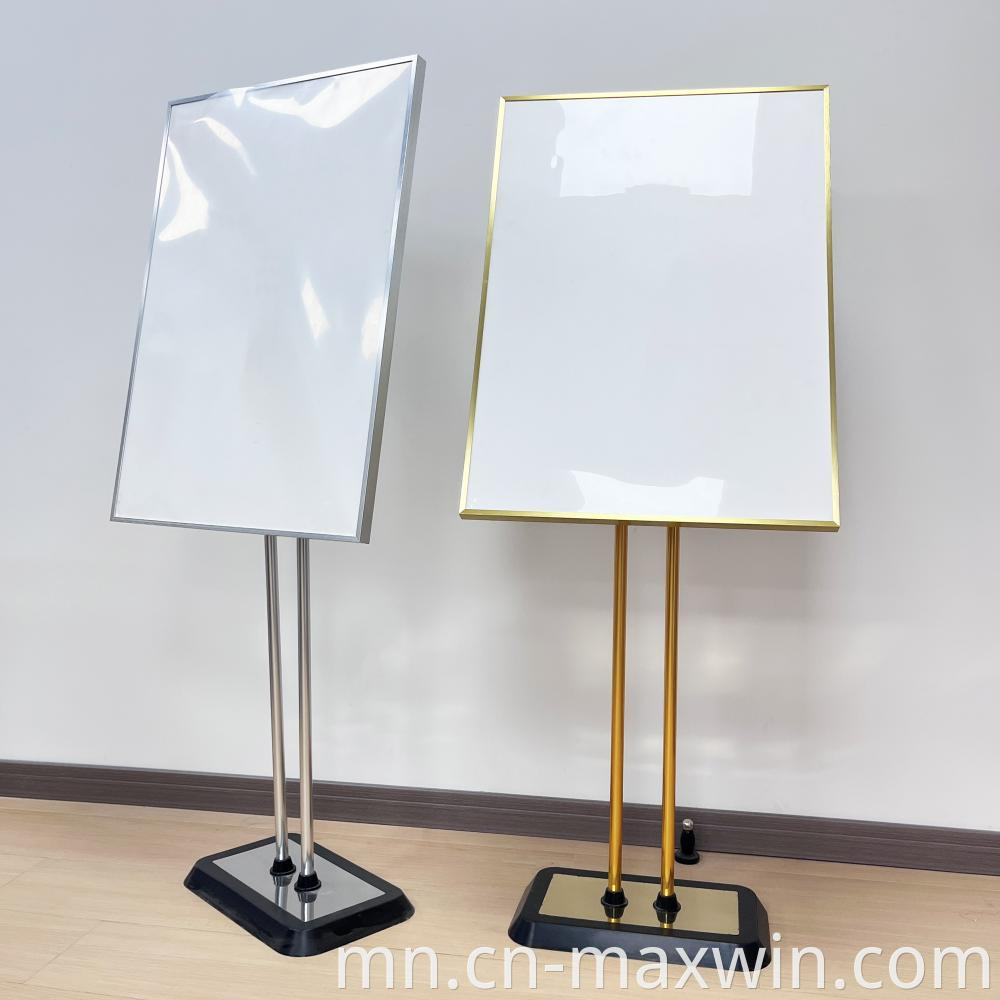 A1 зурагт хуудас зогсож байна A1 Poster Stands